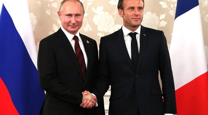 Le message de félicitations de Vladimir Poutine à Macron après sa réélection.