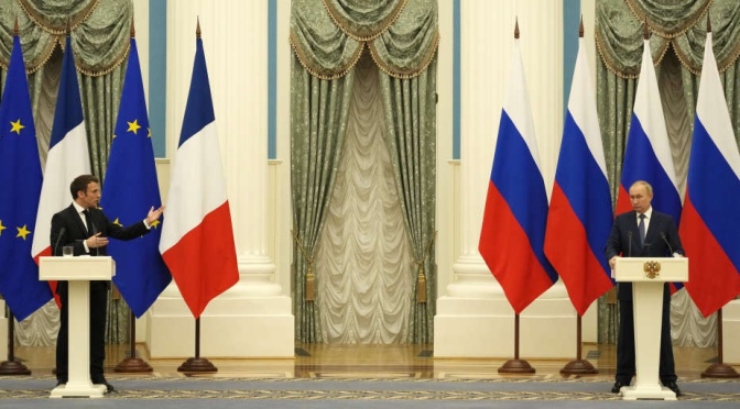 Guerre Russie-Ukraine : Le Kremlin suspend les échanges téléphoniques avec Emmanuel Macron et qualifie la France de pays « inamical » … à juste titre!