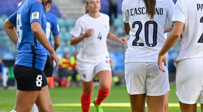 Football féminin – qualification coupe du monde 2023 : La France écrase l’Estonie!