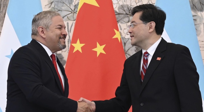 Le Honduras rompt ses relations avec Taïwan et reconnaît la Chine